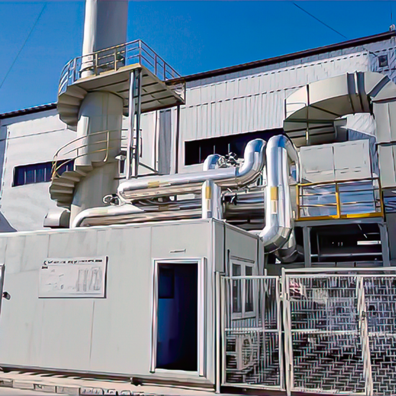 Rotační koncentrátor zeolitu LQ-ADW-Co (typ válcového/disku) ＋ Katalytická oxidace (CO)